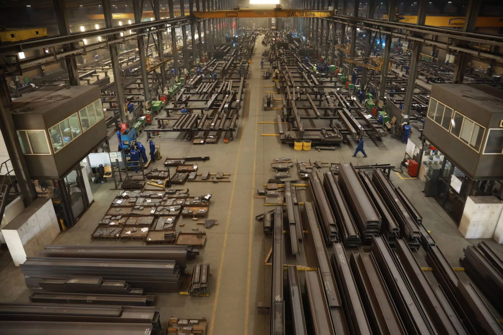 Industrial steel stock