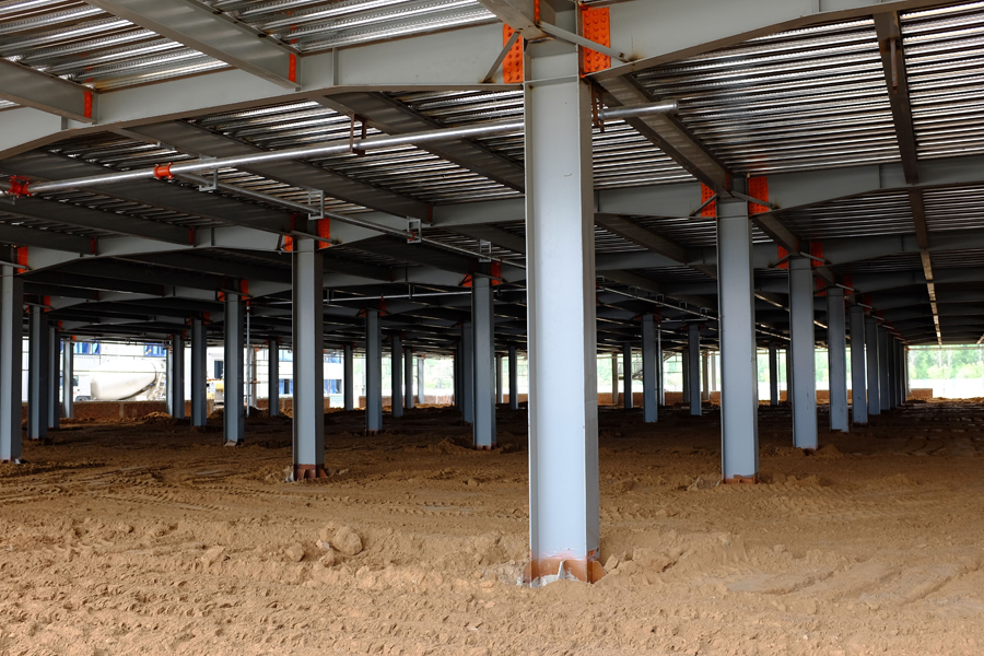 Steel beams